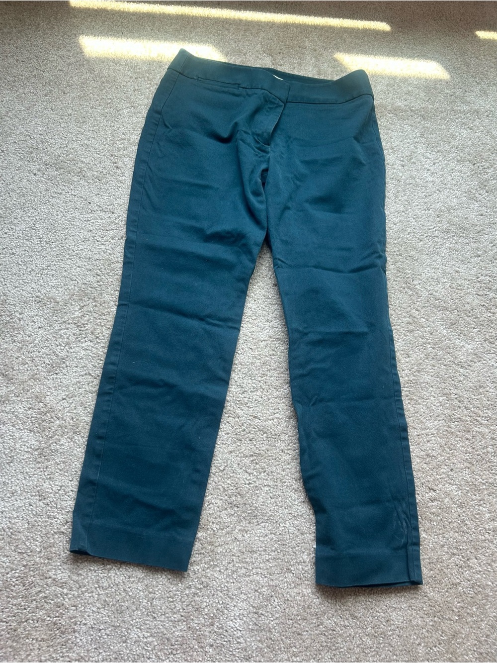 LOFT Dark Teal Julie Pants
